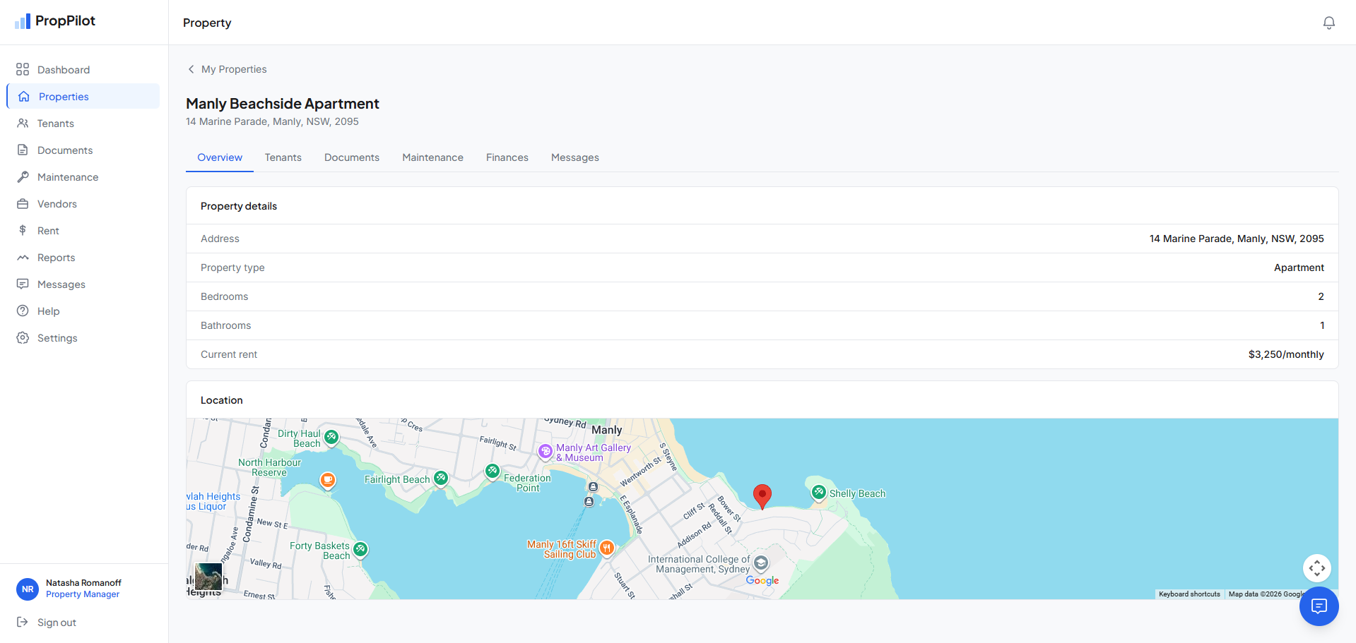PM property detail